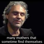 Andrea Bocelli tells a surprising story