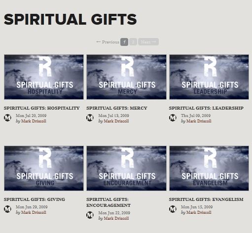 Spiritual Gift Assessments